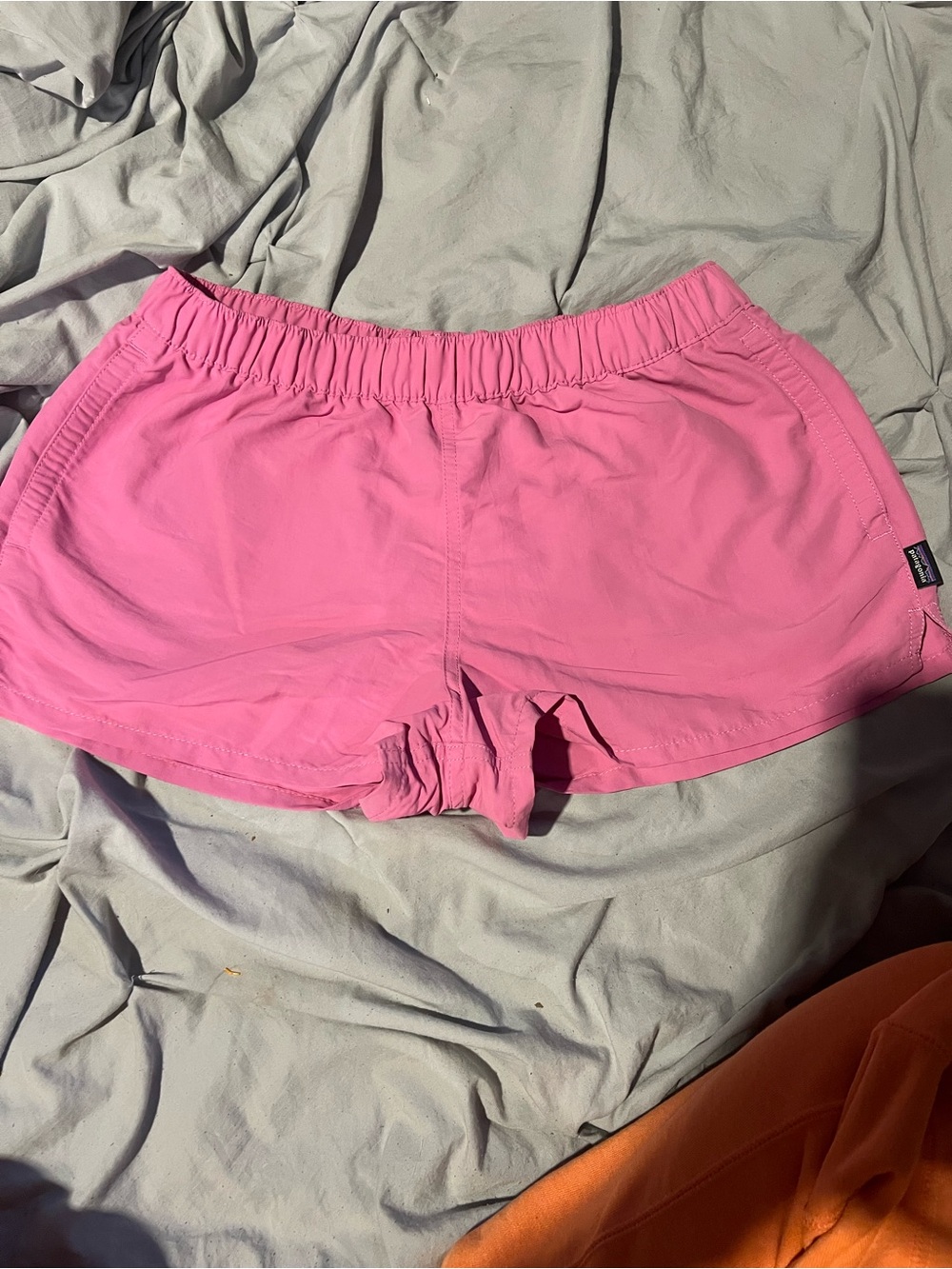 Patagonia pink women’s Barely Baggies